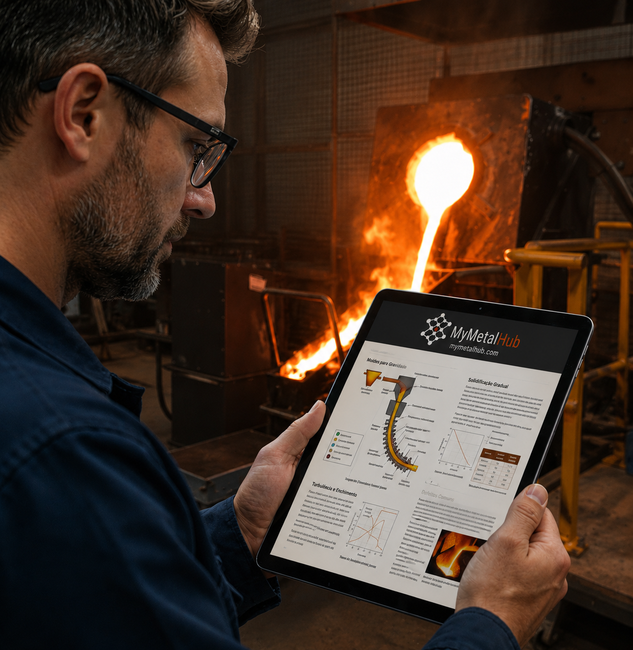 Engenheiro Lendo Ebook MyMetalHub